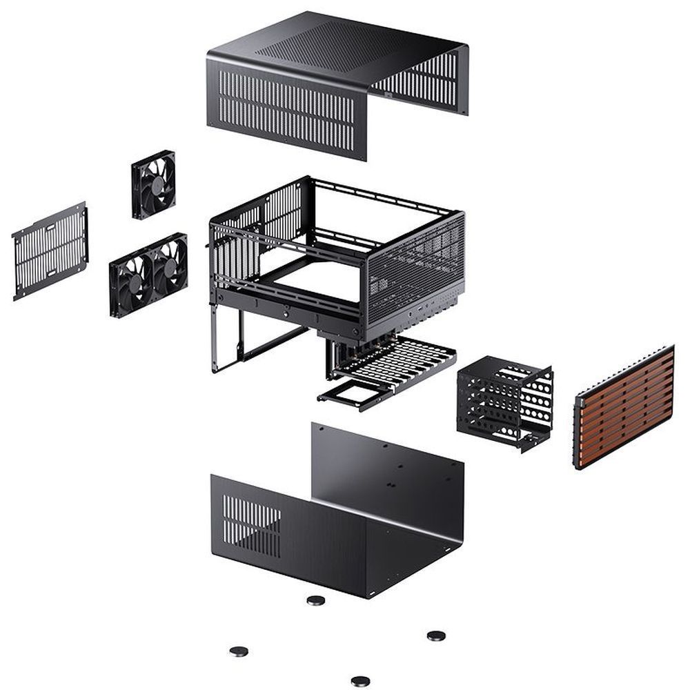 Корпус без блока питания JONSBO N5 Black