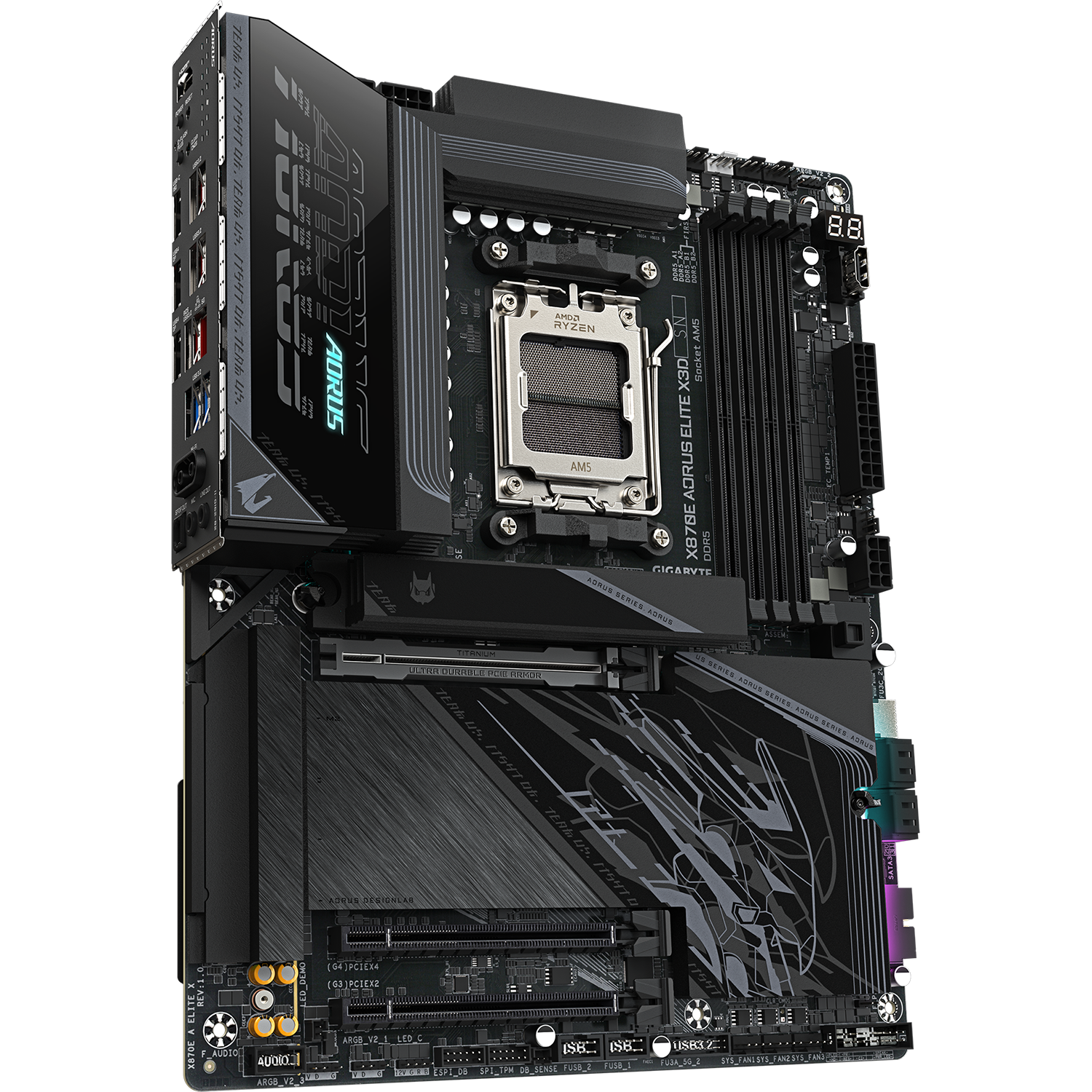 Материнская плата Gigabyte X870E AORUS ELITE X3D