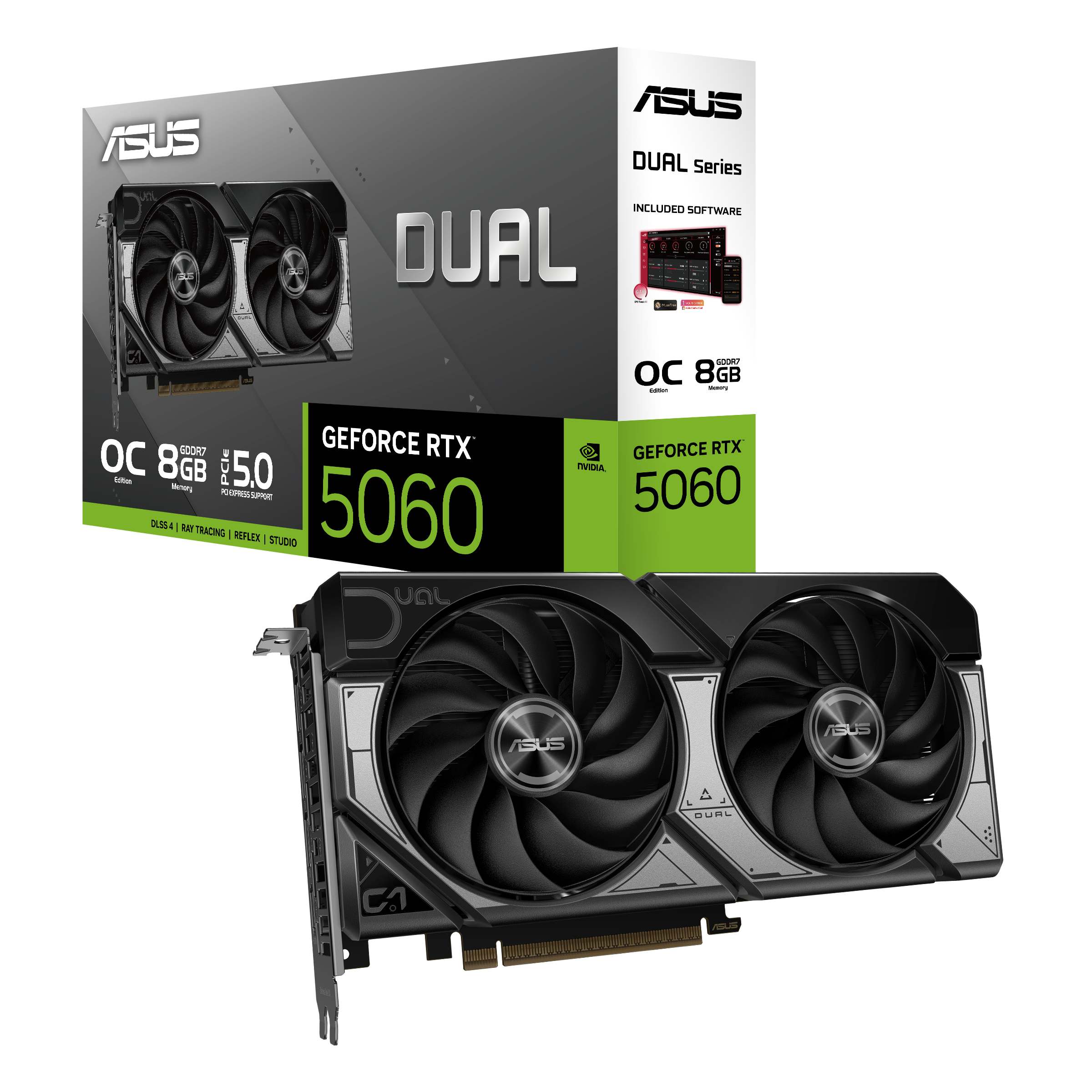 Видеокарта ASUS DUAL RTX5060 O8G