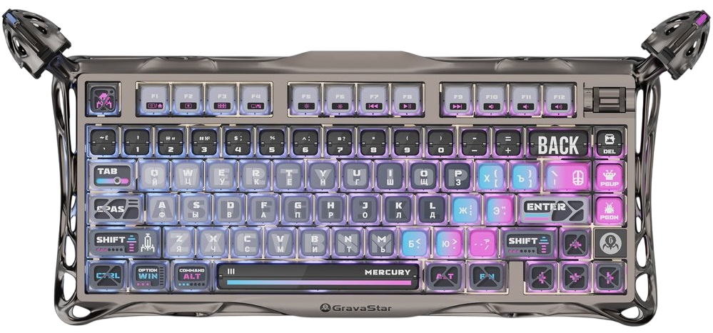 Игровая клавиатура Gravastar Mercury K1 Pro (6972448924399)